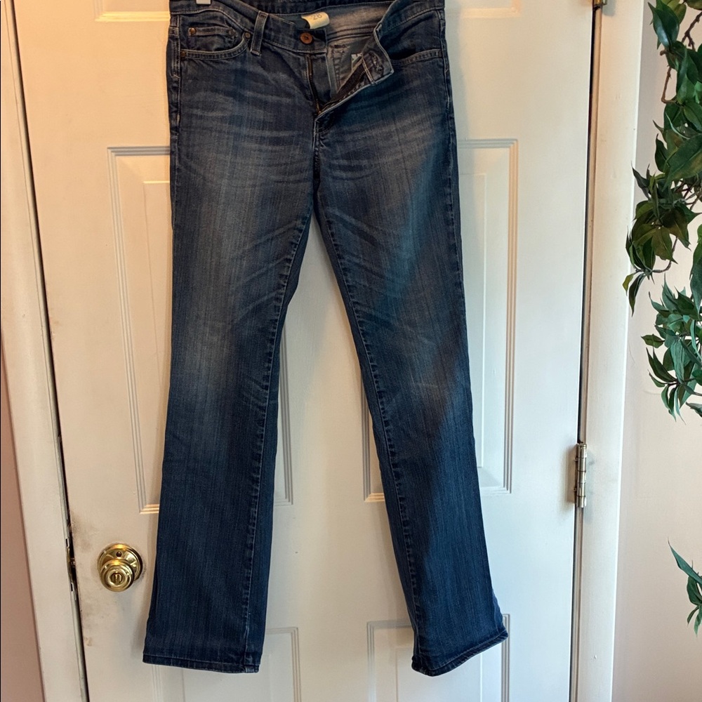 Banana Republic Dark Blue Straight Leg Jeans
